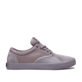 Dámské Skate Boty Supra CHINO Šedé/Šedé | CZ-41126